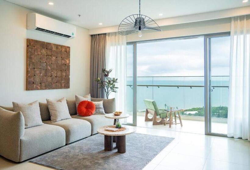 آپارتمان 1 خوابه با چشم‌انداز دریا, The Song Luxury Apartment By Lisa House