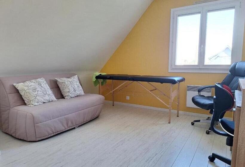 Номер Стандарт Вид на Море, Chambres Et Piscine à Sword Beach Colleville