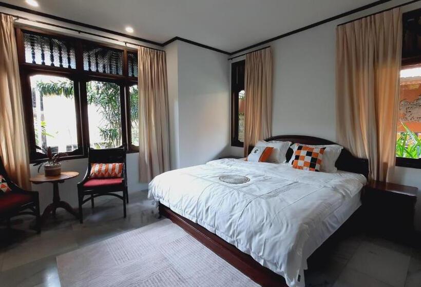 디럭스 룸 가든 전망, Villia Magnolia Sanur Bali 巴厘島玉蘭別墅