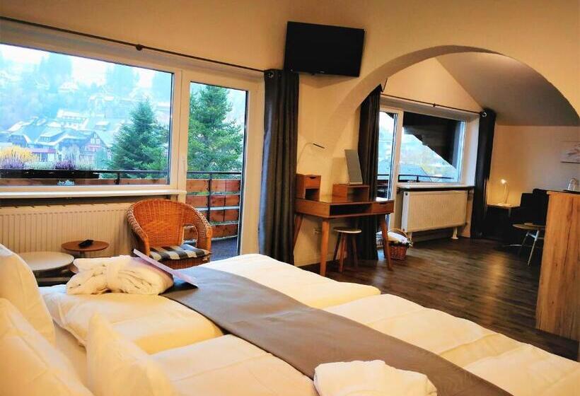 Студио Стандарт Кровать Кинг, Ferienhotel Schwarzwälder Hof