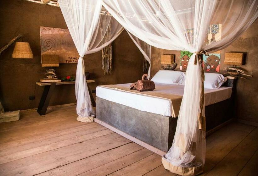 스탠다드 방갈로 정원 전망, Mwezi Boutique Resort