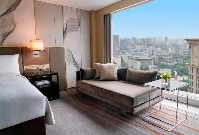 Номер Deluxe Кровать Кинг, Jw Marriott Hotel Chengdu