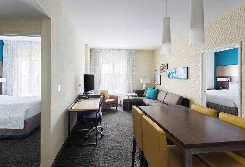 带2个卧室的套房, Residence Inn By Marriott Houston West/beltway 8 At Clay Road