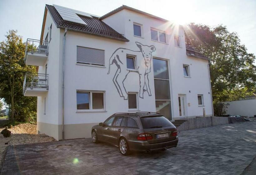 침실 2개 아파트, Gastehaus Und Fewo Lamm Garni