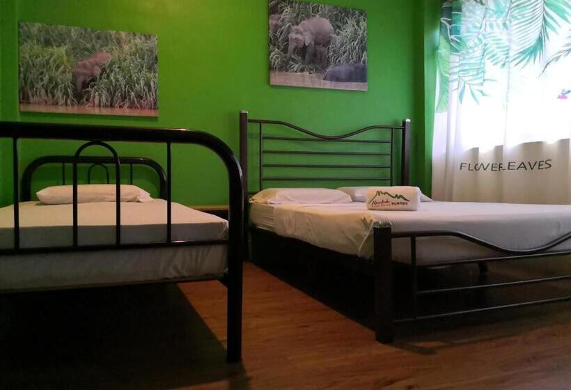 스탠다드 트리플 룸, Akinabalu Youth Hostel