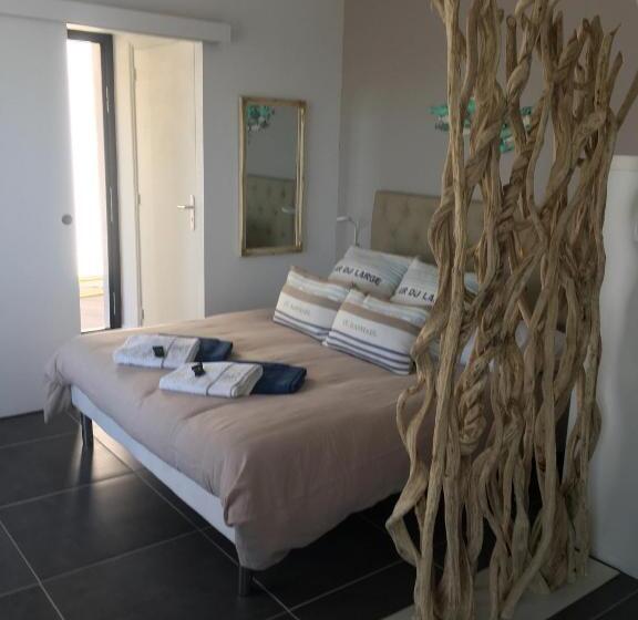 Номер Deluxe Вид на Море с Балконом, Villa Louancelie B&b