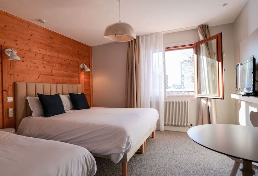 Номер Стандарт Трехместный, Chalet Hôtel Des 2 Gares