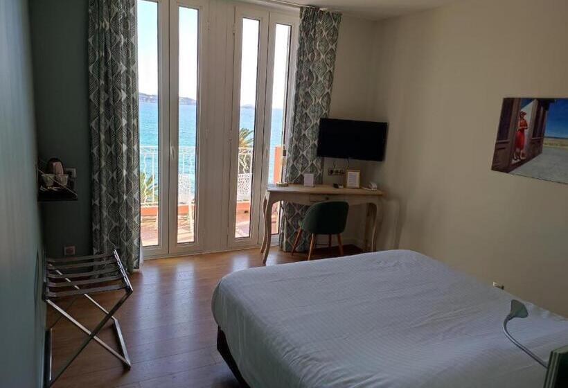 Номер Superior Вид на Море, Les Galets Hôtel Et B&b