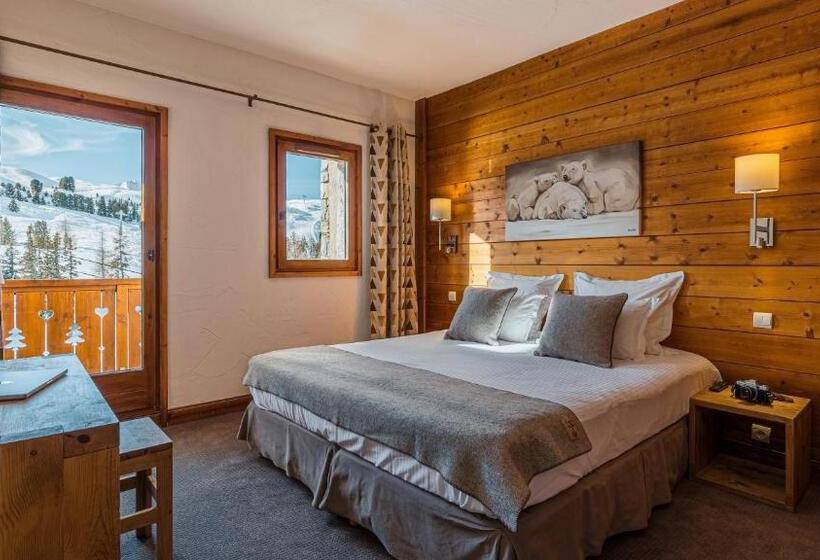 Comfort room with mountain view, Hôtel Carlina By Les Etincelles
