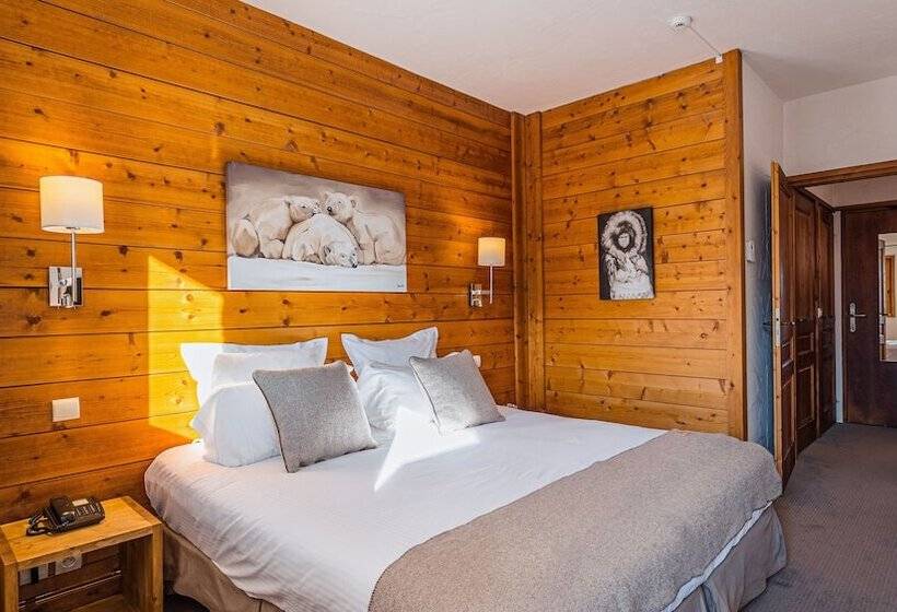 Номер Комфорт, Hôtel Carlina By Les Etincelles