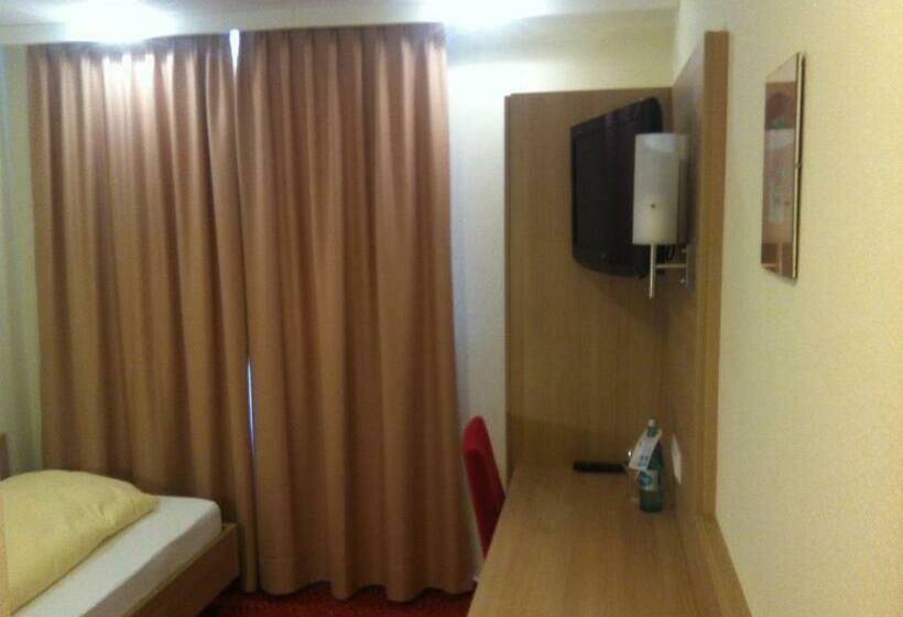 스탠다드 싱글 룸 도시 전망, Tauberhotel Kette