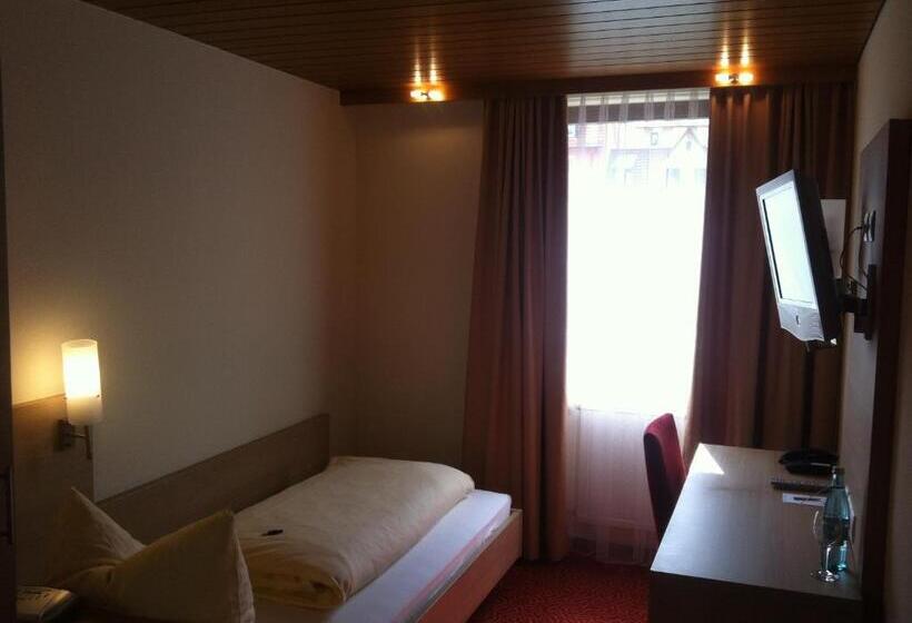 스탠다드 싱글 룸 강 전망, Tauberhotel Kette