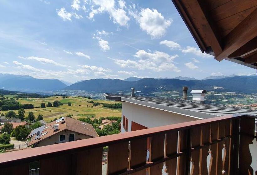스탠다드 룸 산 전망, La Montanina Hotel In Val Di Non