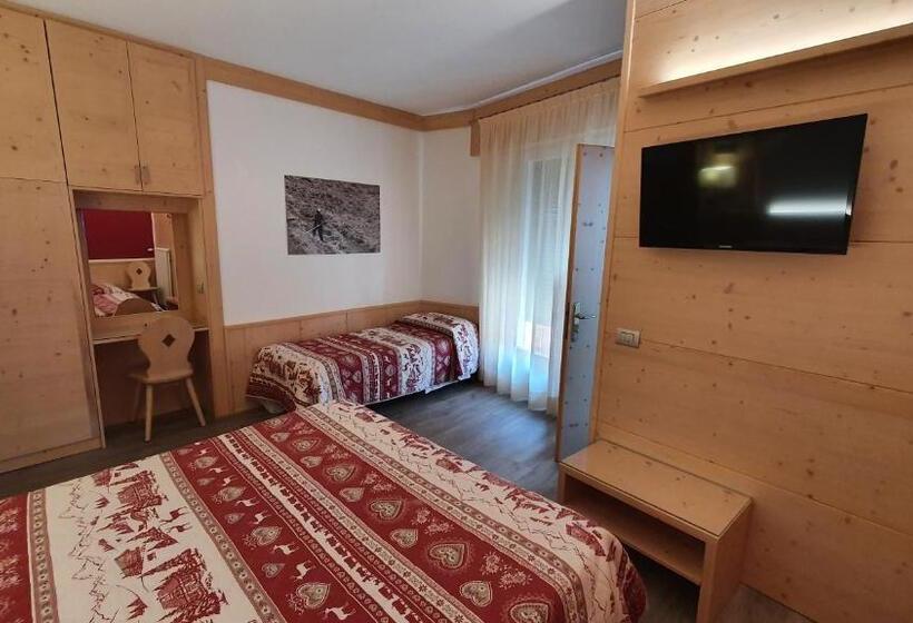 4인용 스탠다드 룸, La Montanina Hotel In Val Di Non