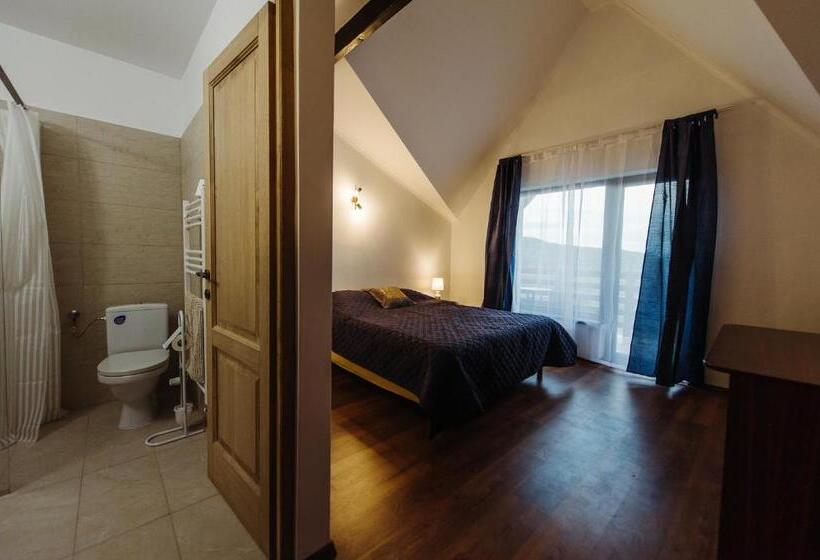 带大床的标准间, Pensiunea Casa Negrea