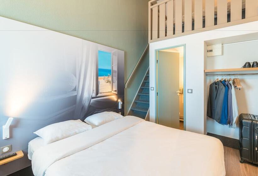 Четырехместный Номер Стандарт, B&b Hotel Saint Nazaire Trignac