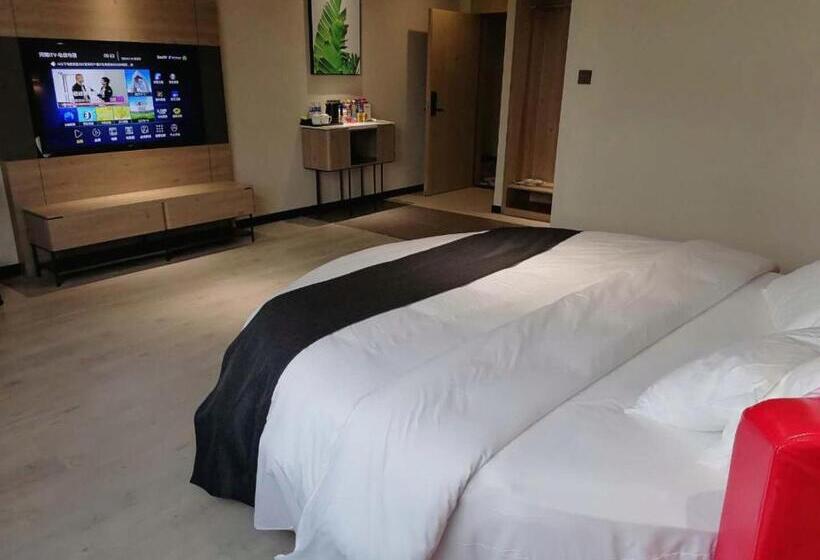 Romantic Room, Thank Inn Chain Hotel Shangqiu Yongcheng Jinbo Grand Plaza