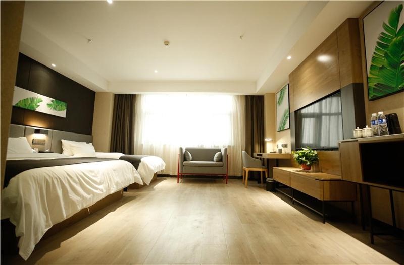 Семейный Номер, Thank Inn Chain Hotel Shangqiu Yongcheng Jinbo Grand Plaza