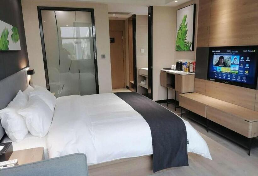Номер Премиум, Thank Inn Chain Hotel Shangqiu Yongcheng Jinbo Grand Plaza