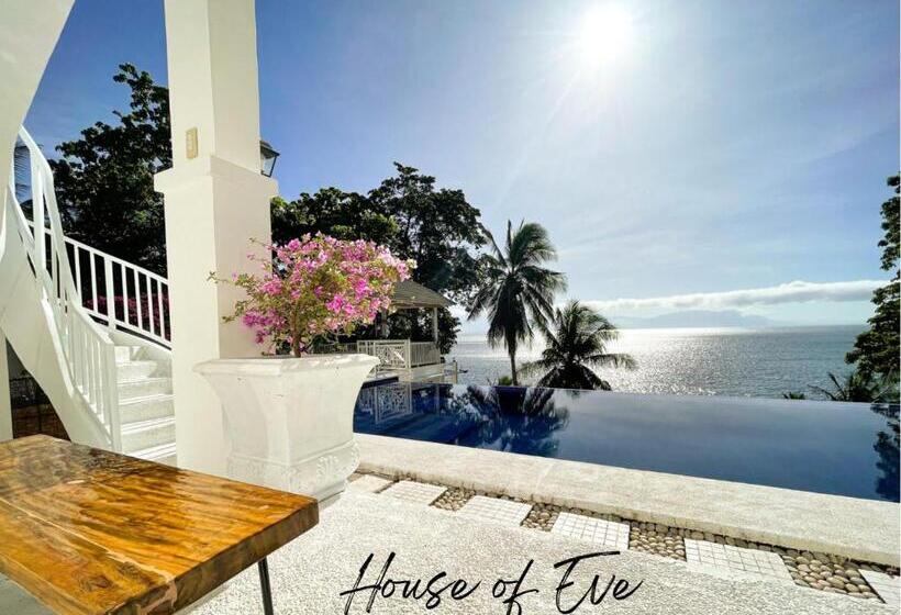 غرفة قياسية مطلّة علي البحر مزوَّدة بشُرفة, House Of Eve Samal Island
