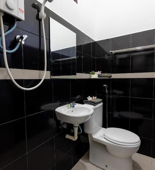 Büyük Çift Kişilik Yataklı Lüks Oda, Cenang Rooms With Pool By Virgo Star Resort