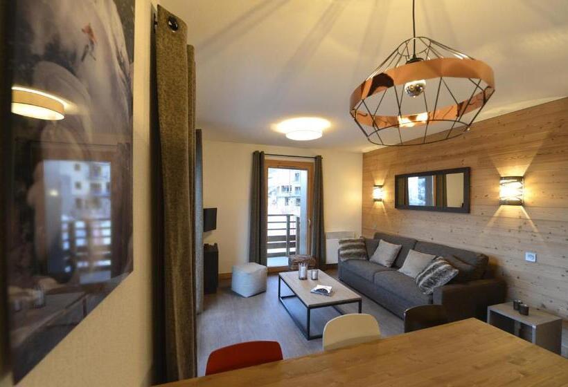 آپارتمان 3 خوابه, Résidence Club Mmv Le Cœur Des Loges