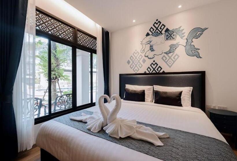 اتاق استاندارد با چشم‌انداز استخر, Sabai Hotel Aonang