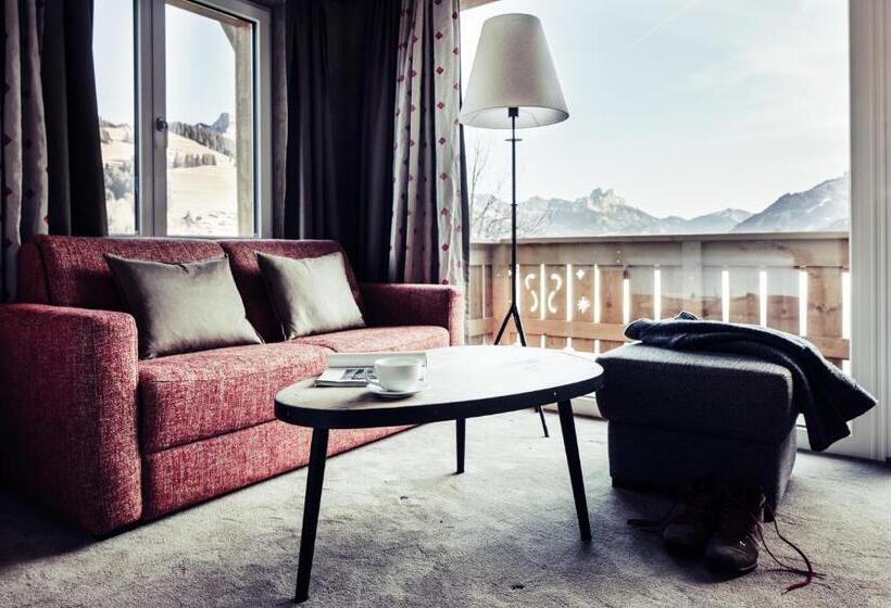 ファミリースイートの2ベッドルーム, Biohotel Bergzeit