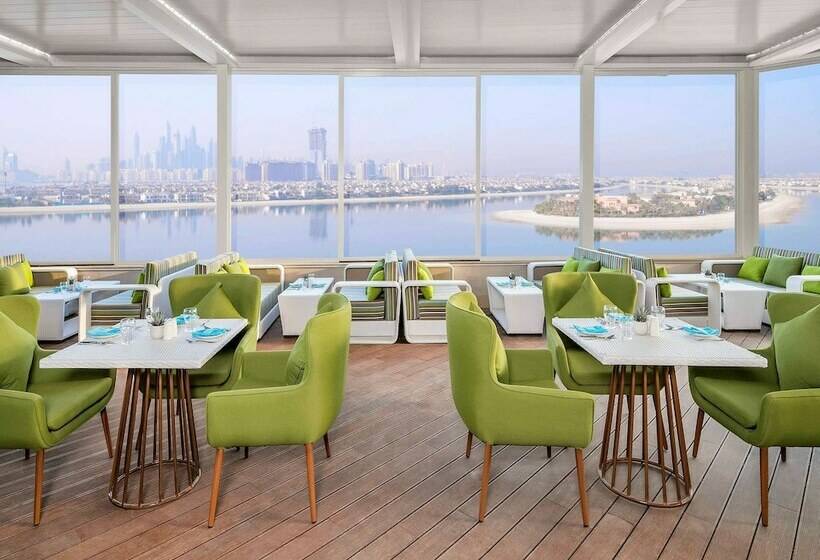 带海景的高级套房, The Retreat Palm Dubai Mgallery By Sofitel