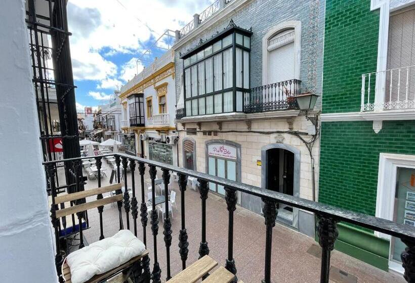 Номер Deluxe Кровать Кинг, Casa Cristóbal Colón Habitaciones Con Vistas A Semana Santa Y Fiestas