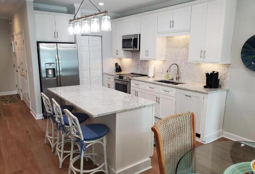 침실 1개 발코니 아파트, The Moorings Condo   Wild Dunes Resort   Isle Of Palms Marina