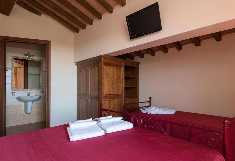 Номер Стандарт Трехместный, Bed & Breakfast Suvereto