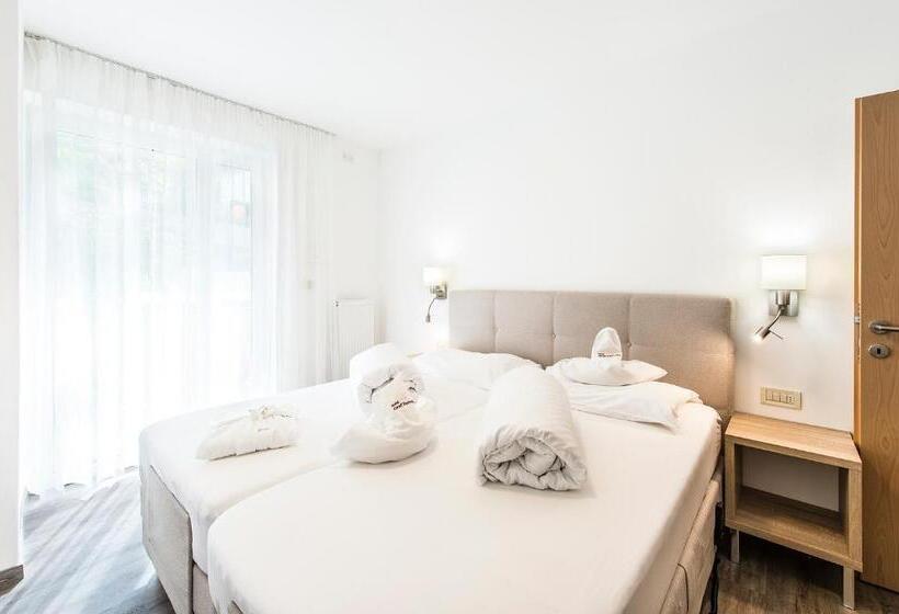 带1个卧室带花园景观的公寓, Appartements Graf Hartwig