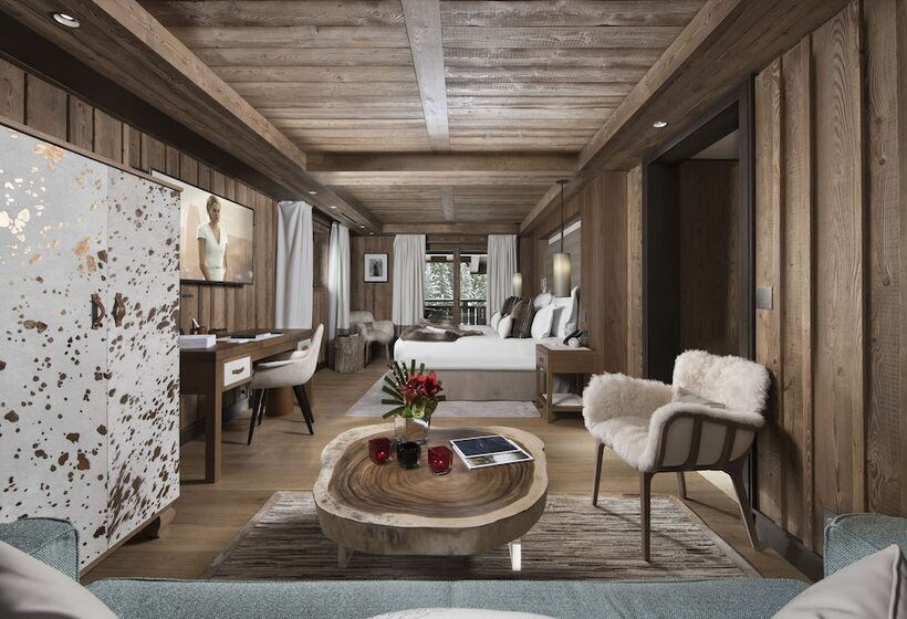 Номер Престиж, Hôtel Barrière Les Neiges Courchevel