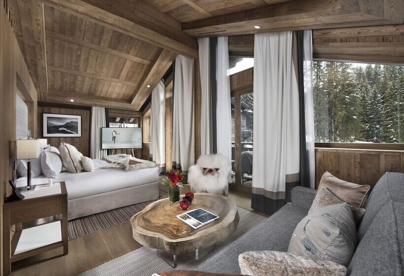 Номер Престиж, Hôtel Barrière Les Neiges Courchevel