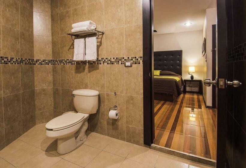 스탠다드 룸 킹사이즈 침대, Majova Inn Xalapa