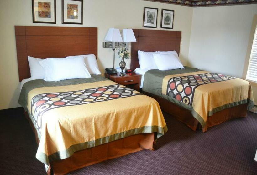 Номер Стандарт 2 Двуспальные Кровати, Scottish Inns Potsdam