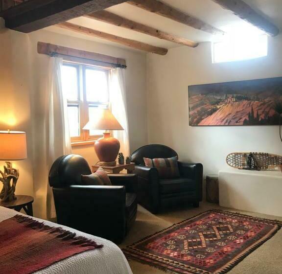 디럭스 스위트 킹 침대, Old Taos Guesthouse B&b