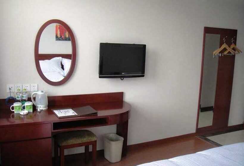 اتاق استاندارد, Greentree Inn Shanghai  Hongqiao Hub Convention Center Jinghua Road Shell