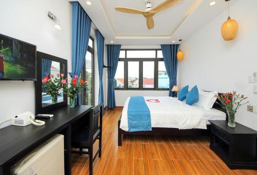 اتاق استاندارد با تخت بزرگ, Quynh Long Villa
