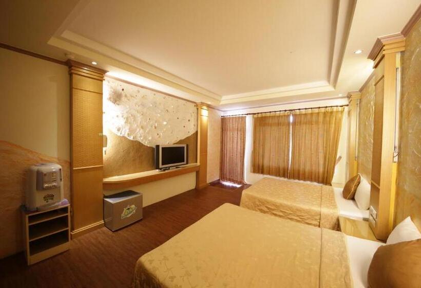 اتاق استاندارد چهار تخته با چشم‌انداز دریا, Goden Beach B&b