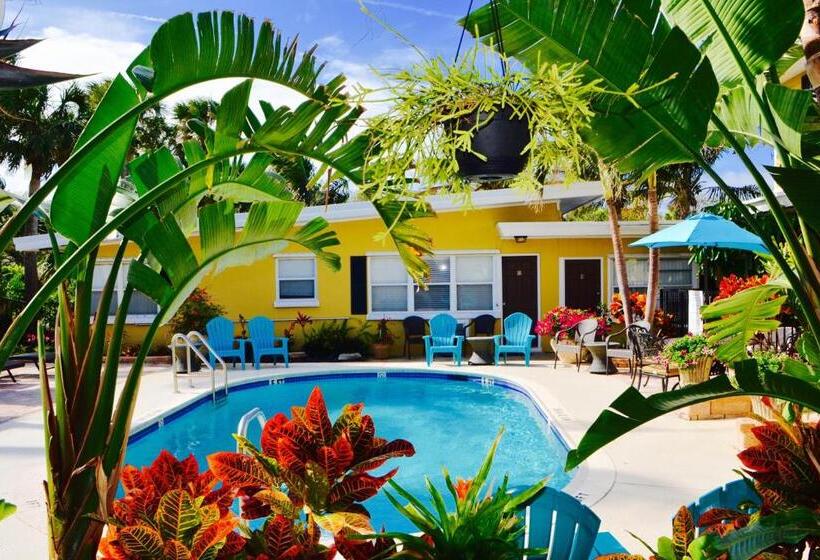 Апартаменты 1 Спальня Вид на Бассейн, Sea Turtle Inn
