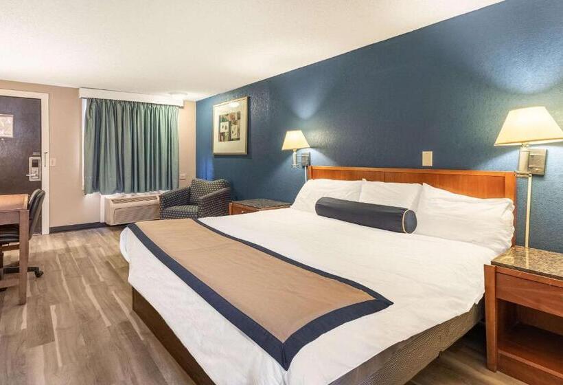 장애인을 위한 킹사이즈 침대 스탠다드 룸, Value Inn Kenosha I 94   Exit 344