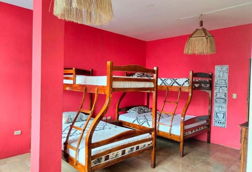Четырехместный Номер Стандарт, Casa Hostal I Love Montañita