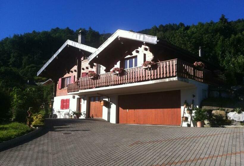 اتاق استاندارد با چشم‌انداز باغ, La Bergerie   Chalet Alice