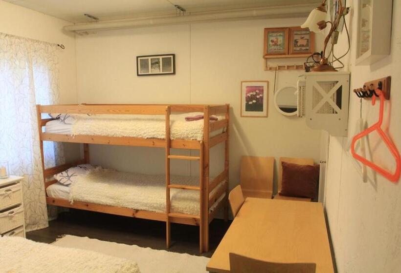 스탠다드 트리픔 룸 공동욕실, Wanha Autti Camping Rovaniemi