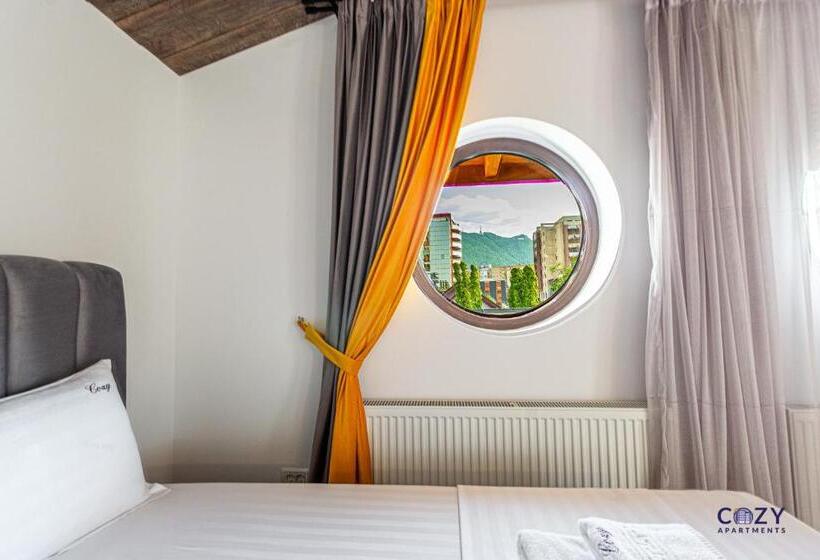 1 Bedroom Apartment Mountain View, Unique And Cozy Aparthotel In Brasov