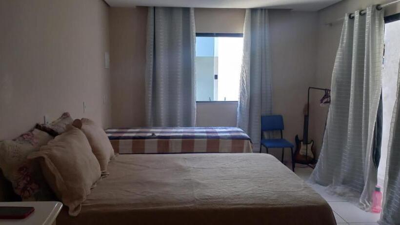 4인용 스탠다드 룸, Quarto Com Banheiro Em Mucugê Para Fligê