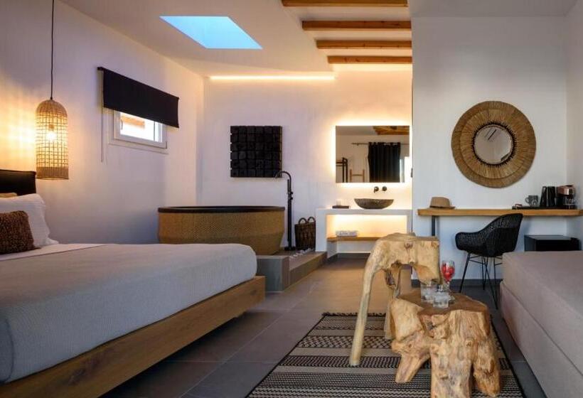 Люкс с гидромассажем, Olive Mykonos Villas