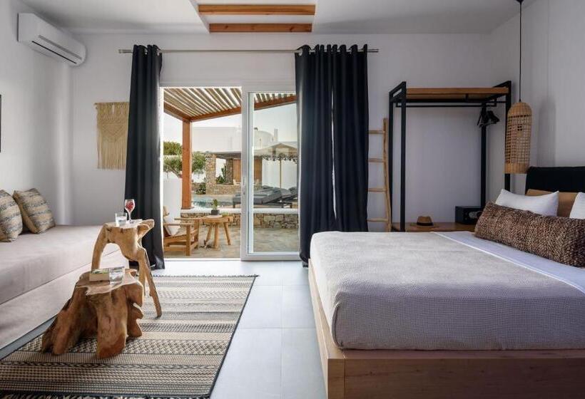 Люкс с гидромассажем, Olive Mykonos Villas